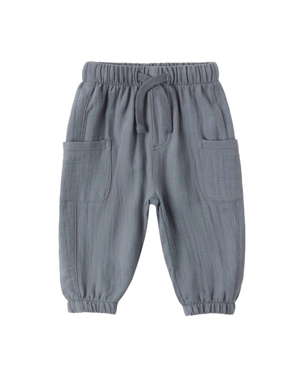 NEW QUINCY MAE boys luca pants in ocean